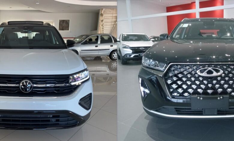 Comparativo: Tiggo 7 Sport ou Volkswagen T-Cross, qual é a escolha mais racional?