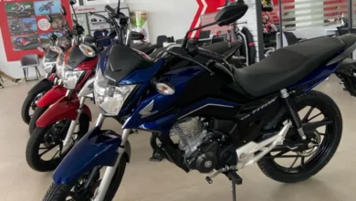 Motos mais vendidas até o dia 26 de janeiro de 2024